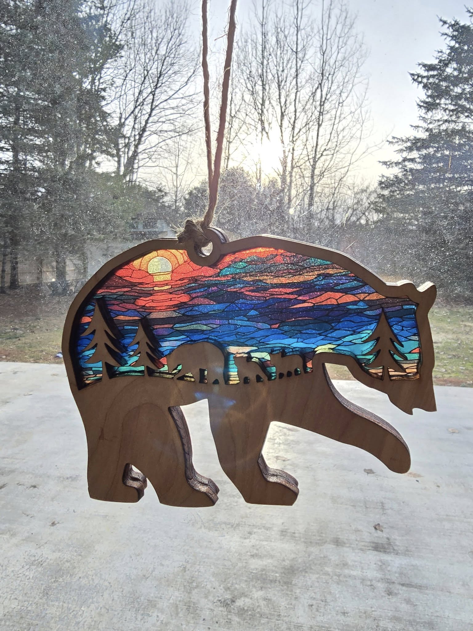 Bear Sun Catcher