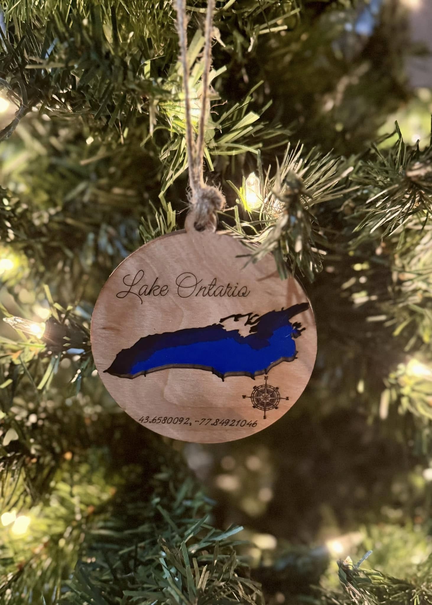 Lake Ontario ornament