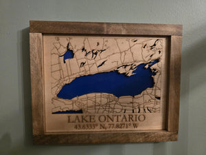 Lake Ontario Map