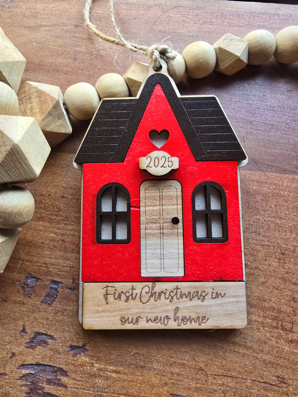 First Year in our new home ornament