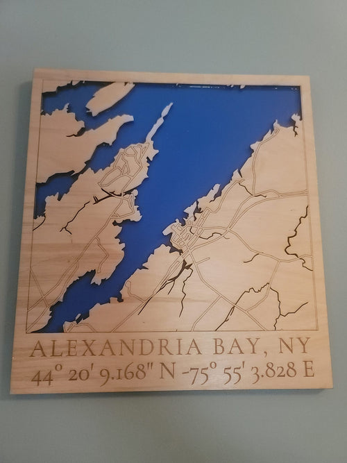 Alexandria Bay Map