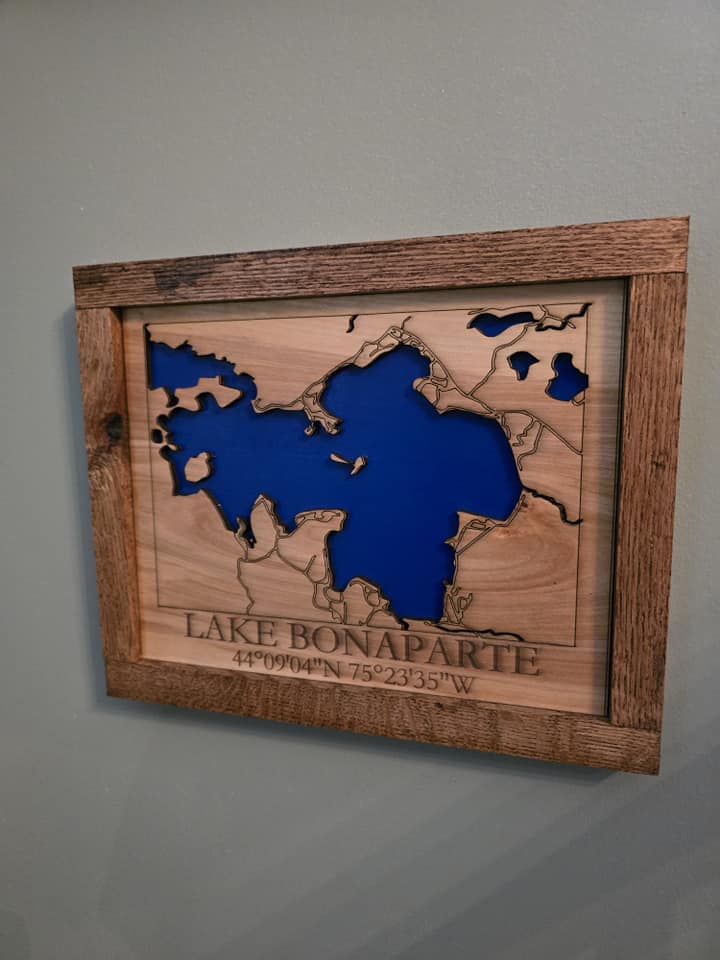 Lake Bonaparte Map