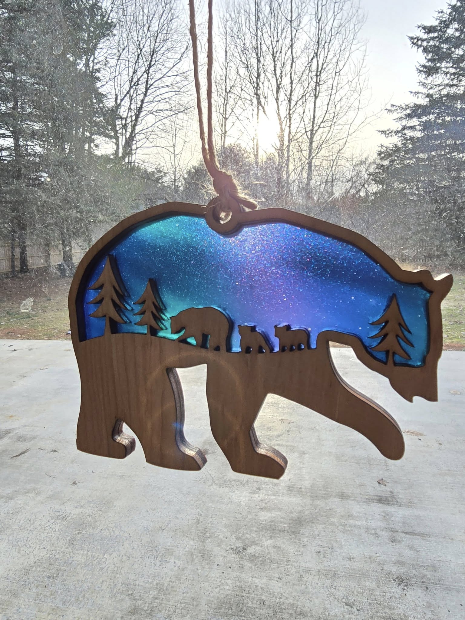 Bear Sun Catcher
