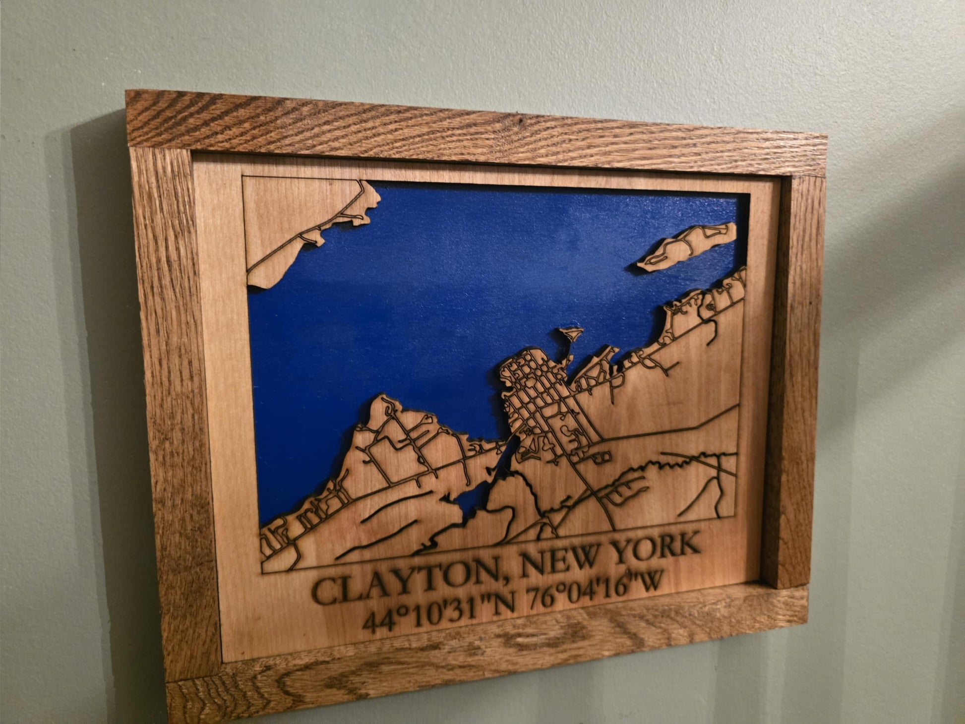 Clayton Map
