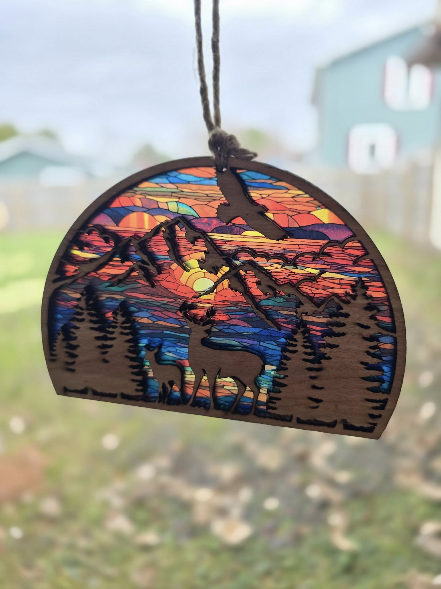 Deer Sun Catcher
