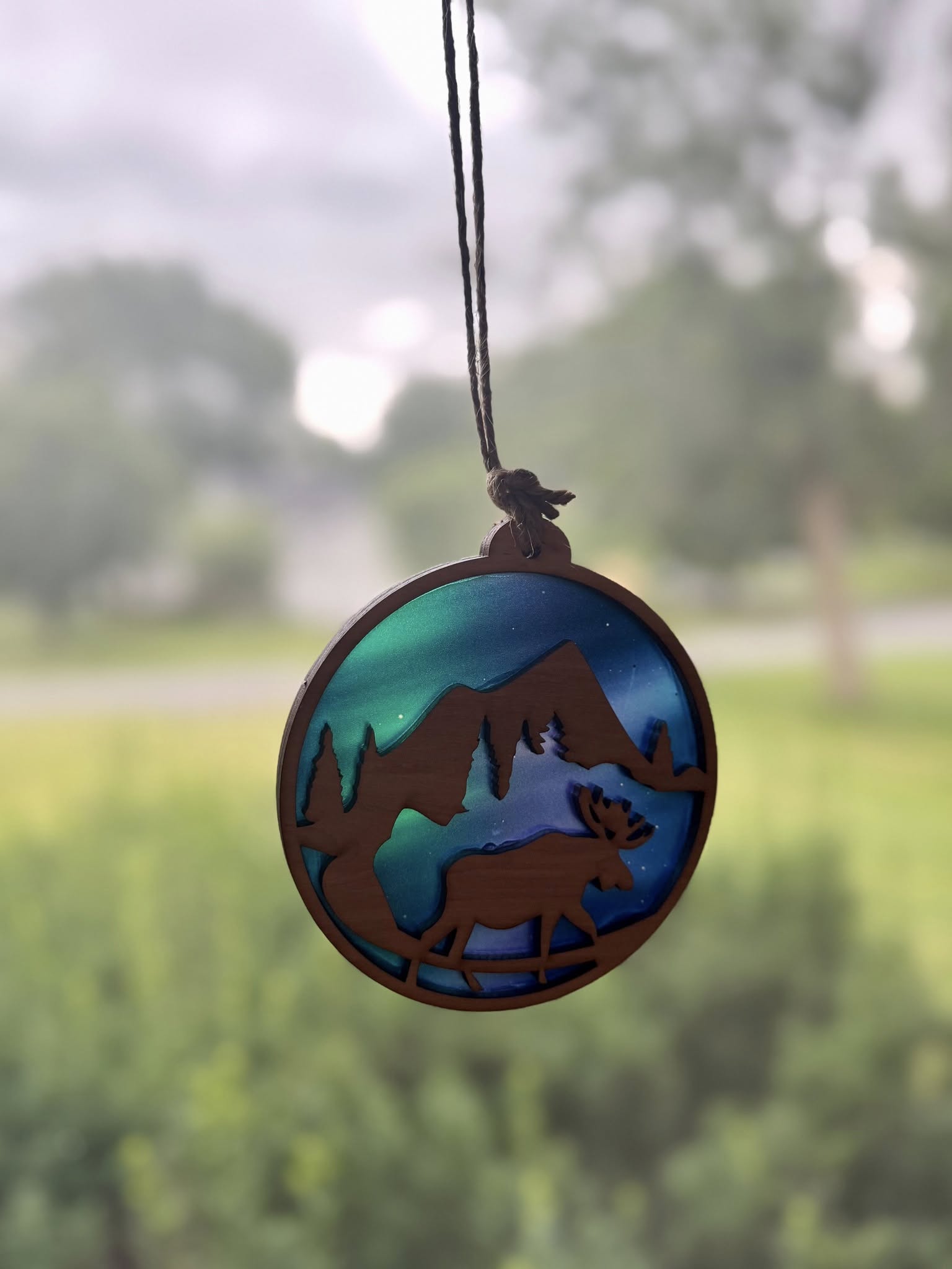 Moose Sun Catcher