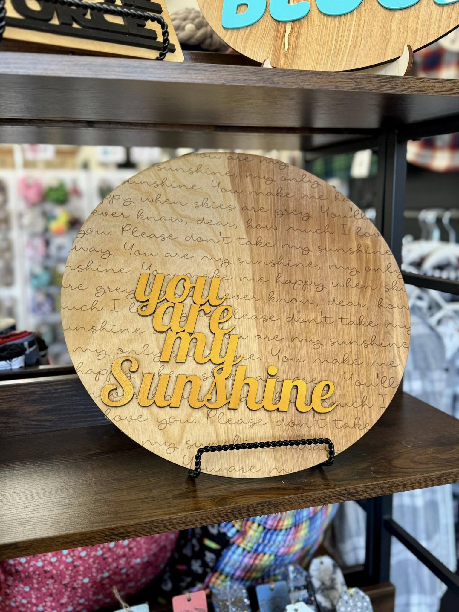You Are My Sunshine Sign